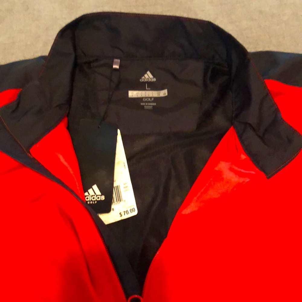 Adidas golf windbreaker